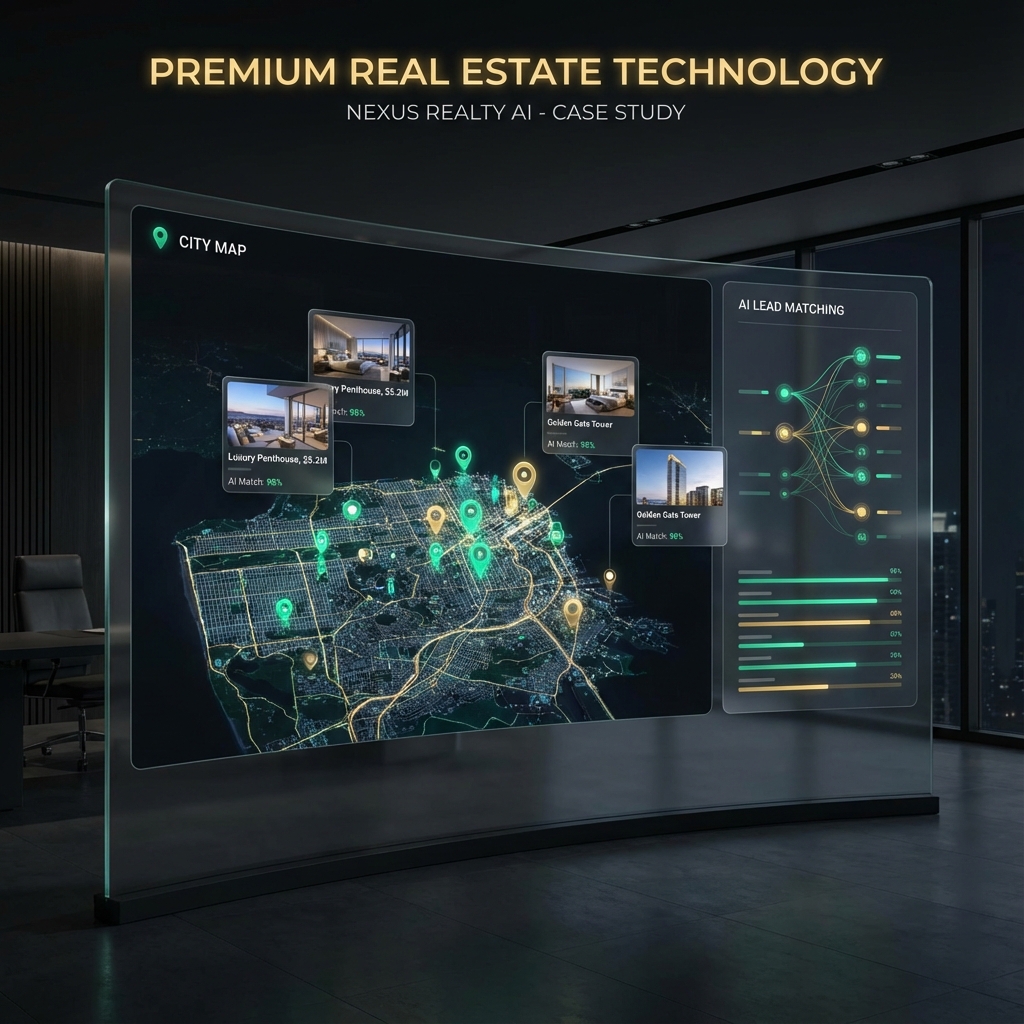 AI-Powered Property Matching Map